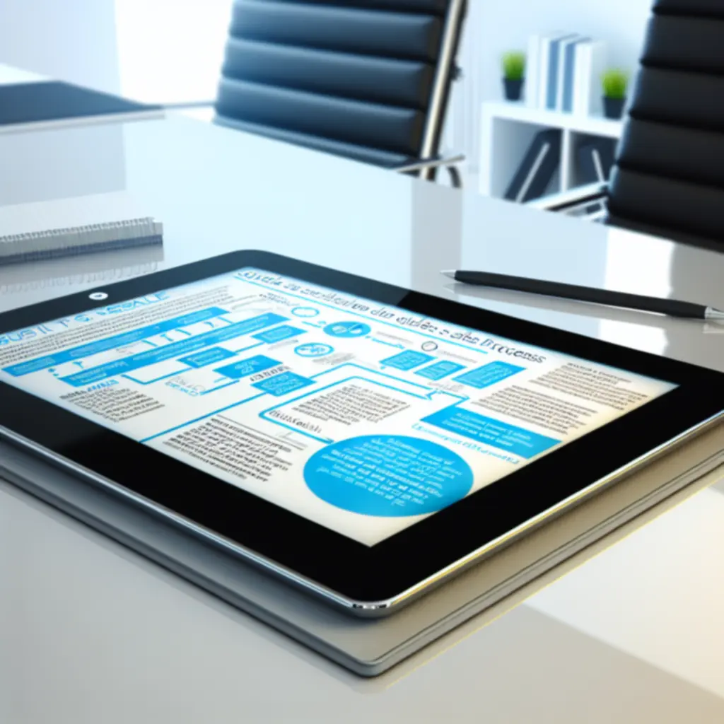Infographie illustrant les principales étapes d'un processus de vente structuré