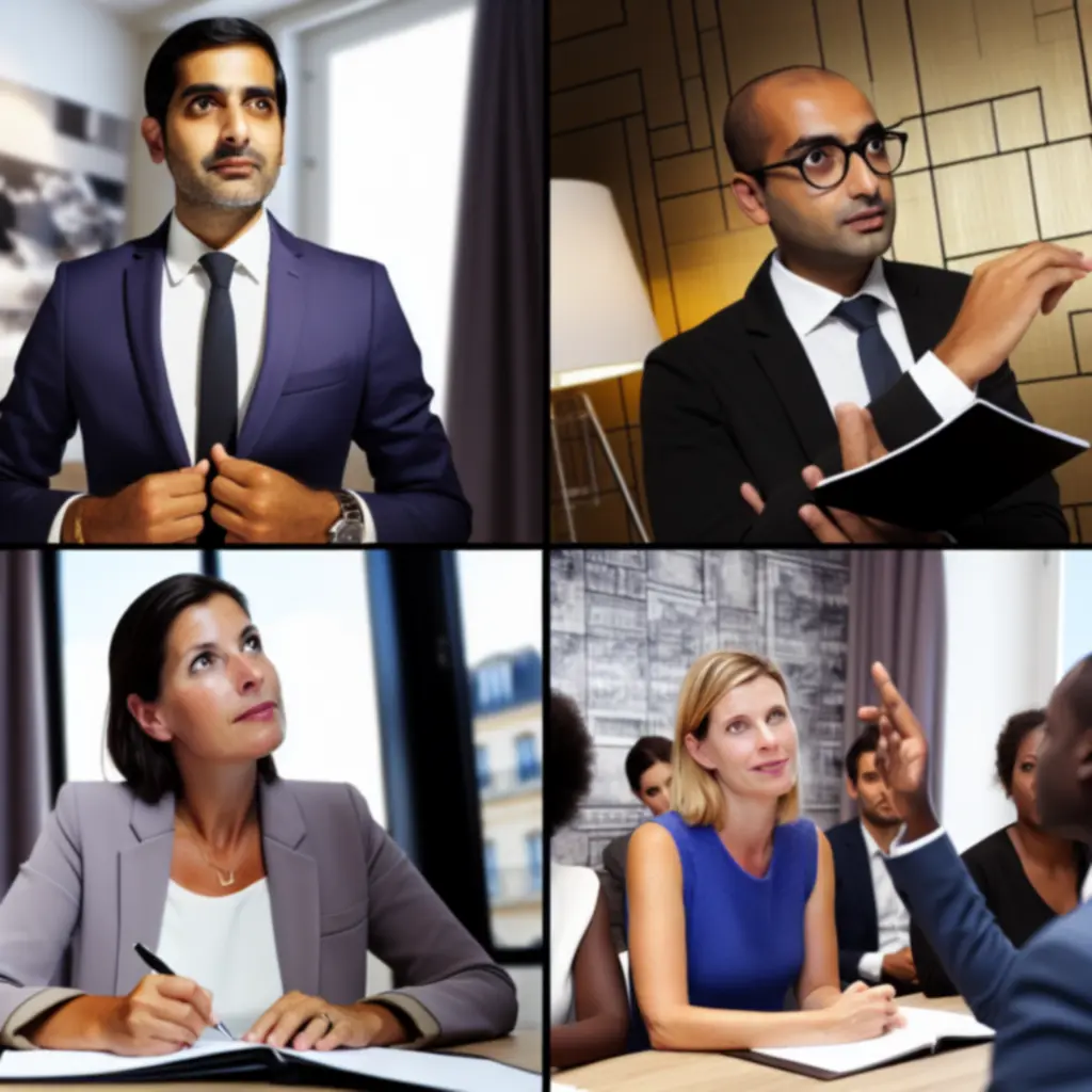 Groupe de professionnels recommandant la formation Lintrixx